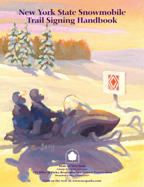 New York State Snowmobile Trail Signing Handbook